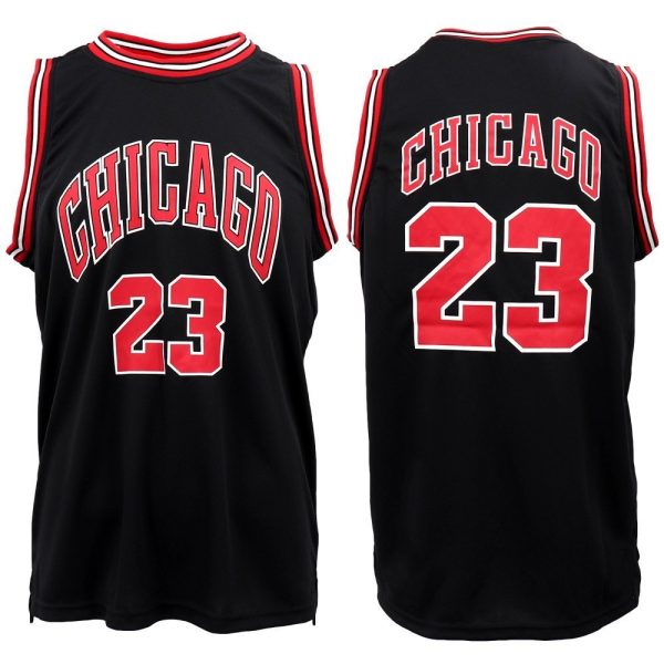 New Men’s Basketball Jersey Sports T Shirt Tee Vest Tops Gym Chicago Los Angeles, Black – Los Angeles 6 – S