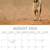 Meerkats – 2024 Square Wall Calendar Pets Animals 16 Months Premium Planner Gift