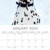 Dalmatians 2024 Square Wall Calendar Pets Dog 16 Months Premium Planner New Year