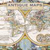 Antique Maps – 2024 Square Wall Calendar 16 Months Arts Planner Christmas Gift