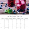 Cocktails – 2024 Square Wall Calendar 16 Months Food Planner New Year w Recipes