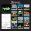 Lamborghini – 2024 Square Wall Calendar 16 Month Planner Christmas New Year Gift