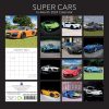 Super Cars – 2024 Square Wall Calendar 16 Months Planner Christmas New Year Gift