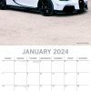 Super Cars – 2024 Square Wall Calendar 16 Months Planner Christmas New Year Gift