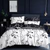 Tree Reversible White Duvet Doona Quilt Cover Set – DOUBLE