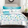 Leaves Duvet Doona Quilt Cover Set – KING