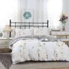 Reversible Design White Duvet Doona Quilt Cover Set – KING