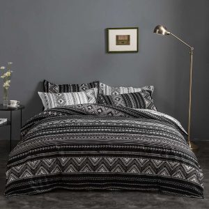 Hugo Reversible Duvet Doona Quilt Cover Set