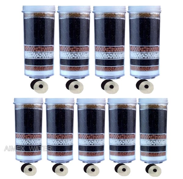 8 Stage Water Filter Cartridges x 9