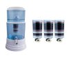 Aimex 20 Litre Water Purifier + 3 X 8 Stage Filter + Maifan Stones