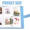 256 Pockets Photo Album for Fujifilm Instax Mini 11 12 9 40 Evo Liplay 8 7+ Instant Camera, Photo Album for Polaroid Kodak HP Zink 2×3″ Photo (White)