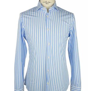 Striped Cotton Shirt 38 IT Men