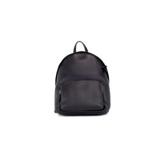 Burberry Abbeydale Large Branded Backpack - Pebbled Leather One Size Women