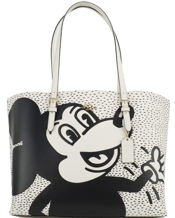 Coach Mickey Mouse X Keith Haring Mollie Large Tote Bag One Size Women