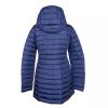 Add Womans Puffer Jacket with Real Down Padding and Removable Hood – 40 IT