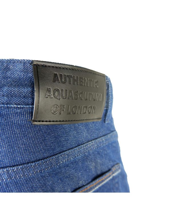 Aquascutum Denim Jeans with 5-Pocket Design Men – W31 US