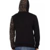 Hooded Sweatshirt with Shield Logo Print – L