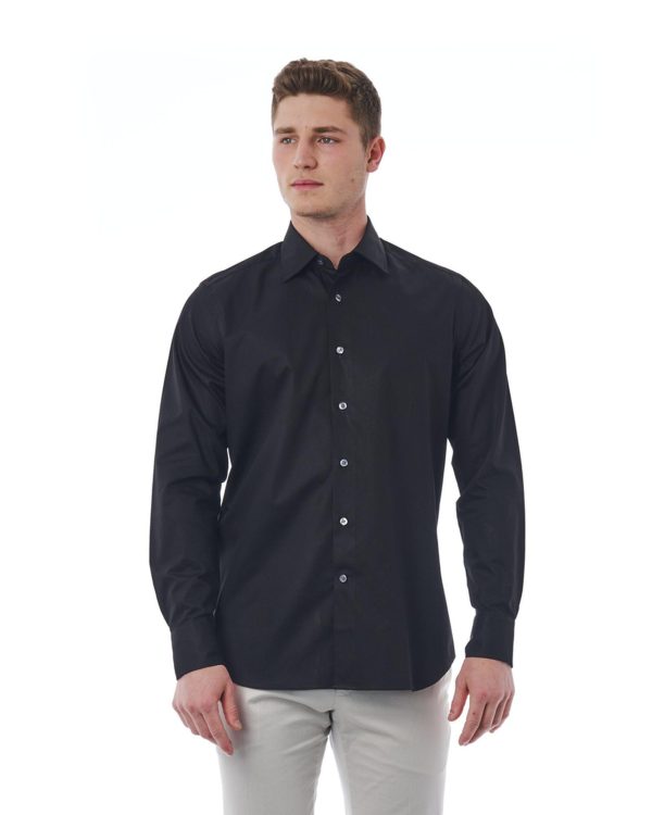 Regular Fit Shirt With Italian Collar – 41 IT