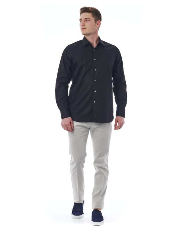 Regular Fit Shirt With Italian Collar – 41 IT