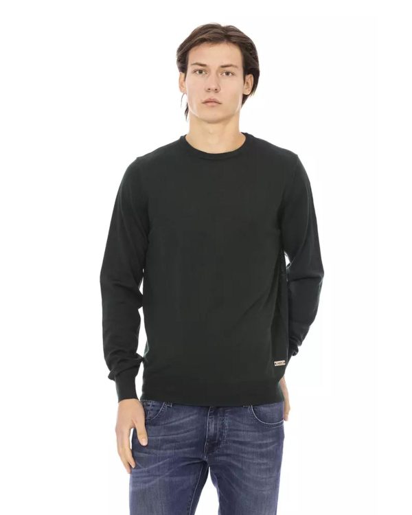 Baldinini Monogram Crewneck Sweater – L