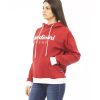 Luxury Long Sleeve Fleece Hoodie with Front Logo and Maxi Front Pocket – L