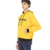 Long Sleeved Brushed Hoodie with Front Logo – L