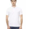 Embroidered Short Sleeve Polo Shirt – L