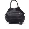 Leather Shoulder Bag with Zip Closure and Internal Compartments One Size Women