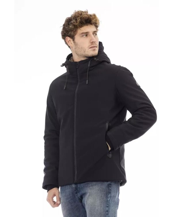 External Threaded Pocket Jacket with Logo Zipper Closure – 3XL