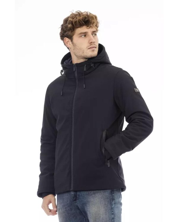 External Threaded Pocket Jacket with Logo Zipper Closure – 3XL