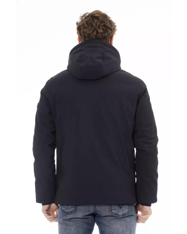 External Threaded Pocket Jacket with Logo Zipper Closure – 3XL