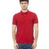 Embroidered Short Sleeve Polo Shirt – L