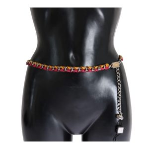 Brand New Dolce & Gabbana Belt with Crystal Detailing Women