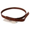 100% Authentic CNC Costume National Fashion Leather Belt 85 cm Women