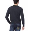 Embroidered Merino Wool Crew Neck Sweater – 3XL