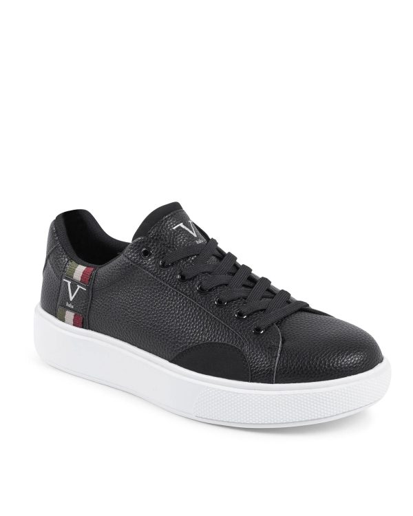 Synthetic Leather Rubber Sole Sneaker – 39 EU