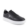 Synthetic Leather Sneaker with Rubber Sole – 39 EU