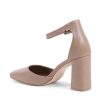 Ankle Strap Pump in Synthetic Leather – 36 EU