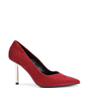 Fabric High-Heeled Pump