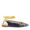 Python Pointed Toe Slingback with Slave Laces – 39 EU