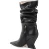 Point Toe Wedge Boots – 38 EU