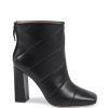 Quilted Leather Ankle Boots – 37 EU