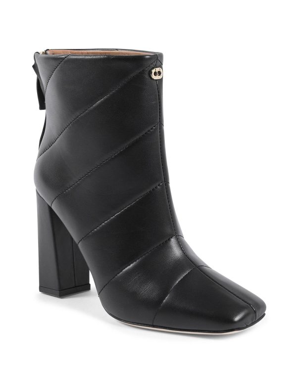 Quilted Leather Ankle Boots – 37 EU