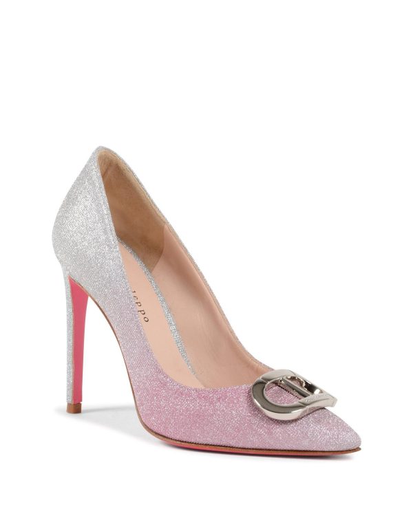 Logo Fairy Pump in Degrade Pink – 37 EU