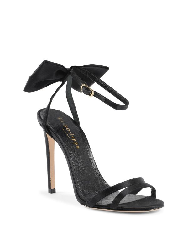 Bow Satin Sandal – 37 EU