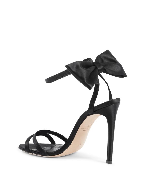 Bow Satin Sandal – 37 EU