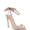 Bow Satin Sandal – 37 EU