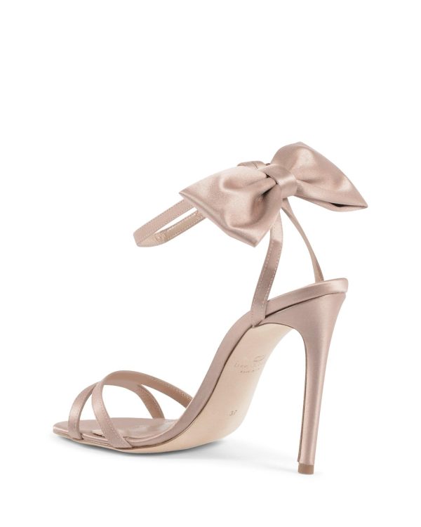 Bow Satin Sandal – 37 EU