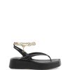 Gold Chain Wedge Sandal – 35 EU