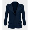 Navy  Italian Blazer – M